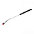 Копье L=50cm (изогнутое) (красный наконечник копья), 400bar, 1/4внеш-1/4внут фото
